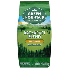 Green Mountain Coffee Roasters Breakfast Blend, 18 Ounce (Pack of 1), Black