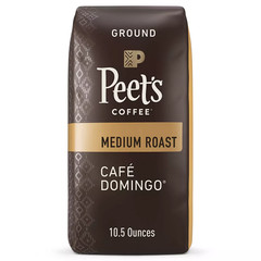 Peet’s Cafe Domingo Medium Roast Ground Coffee