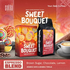 SWEET BOUQUET Biji Kopi Espresso Blend Full Arabika Coffee Bean