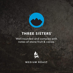 Coffee, Three Sisters, Medium Roast, Whole Bean, 2.2 Pound – Certified Organic,