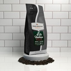 Italian Roast Dark Whole Bean Coffee 2 lb – Kosher Certified Artisan Blend