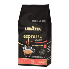 Lavazza Barista Gran Crema Whole Bean Coffee Medium Espresso Roast 2.2lb