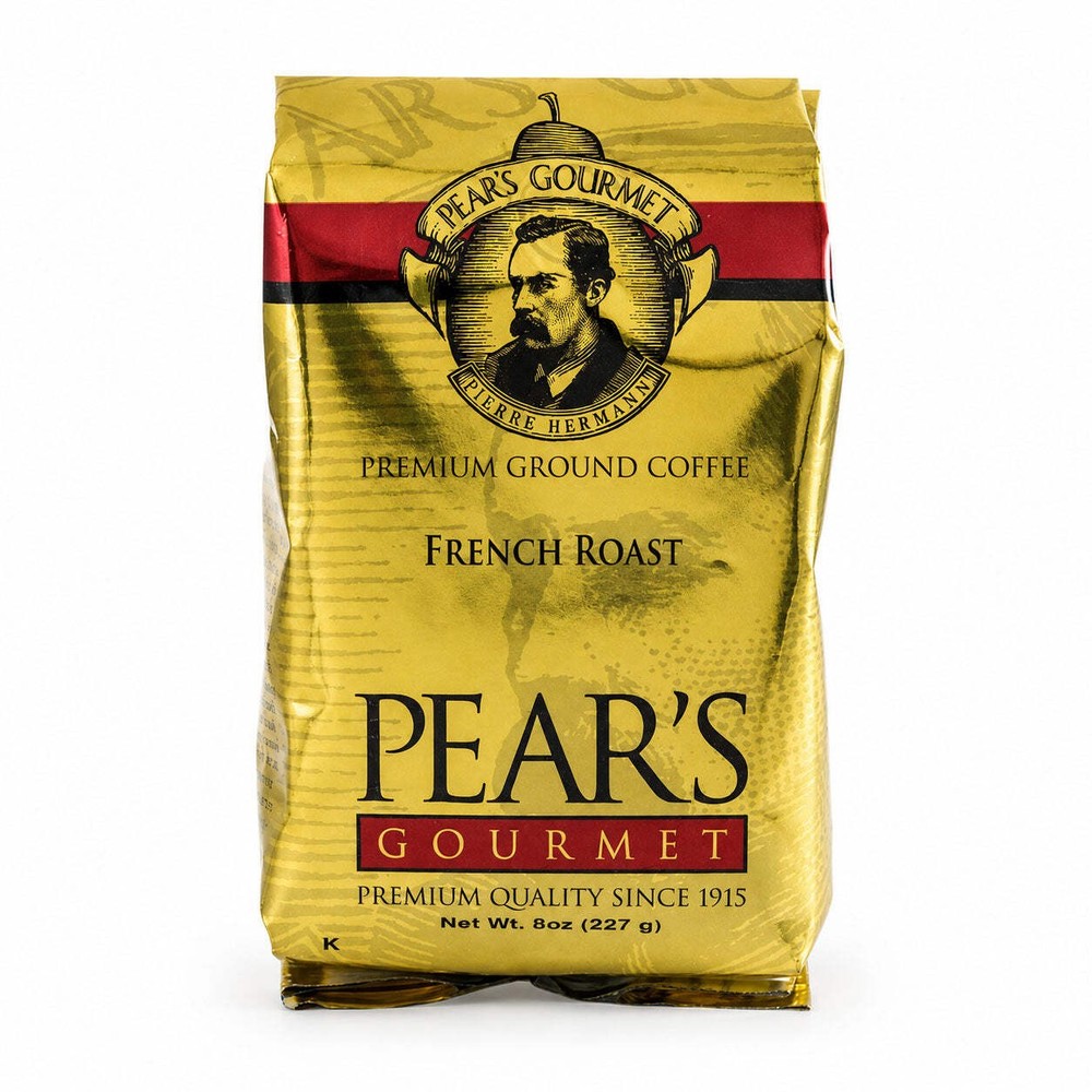 Pear’s French Roast Ground Coffee | 8 oz | Brenmar