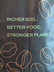 Solspring Organic Peruvian Dark Roast Coffee, 16 oz Decaf Whole Bean Qty 12