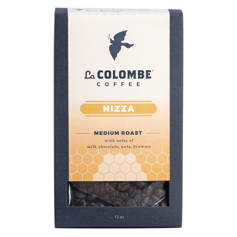 La Colombe Nizza Medium Roast Whole Bean Coffee – Notes 12 Ounce (Pack of 1)