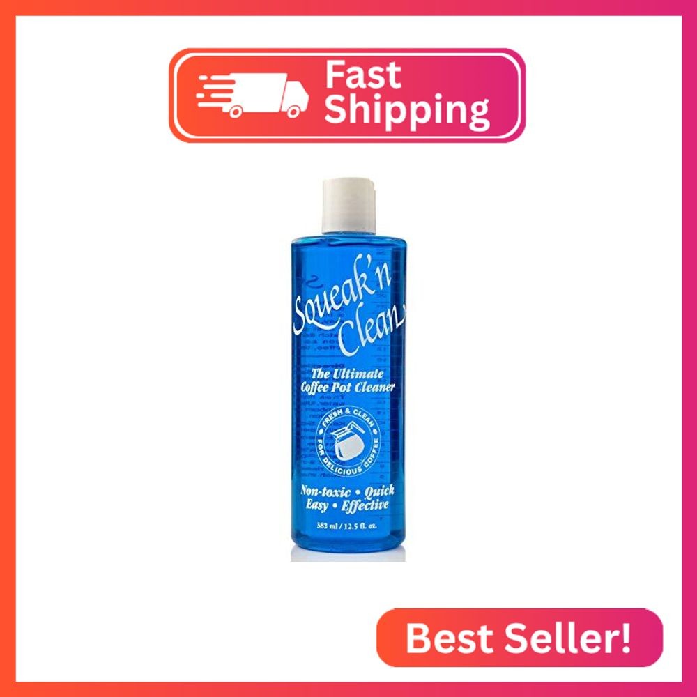Concentrated Coffee Pot Cleaner / Food and Beverage Stain Remover – Over 20 Uses