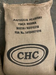 Coffee Beans : Guatemalan Antigua Peaberry Medium Roasted 2 Bags 1 Pound Each.