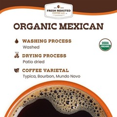 Organic Mexican | Mold, Mycotoxin Tested | Fresh Roasted Coffee