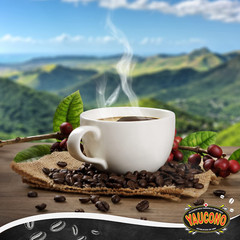 Whole Bean Coffee in Bag, Medium Roast, Fresh from Puerto Rico, 2 Pound (Pack…