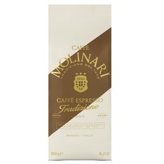 Caffe Molinari Espresso Tradizione Oro Blend Whole Coffee Beans 1 Kg 2.2 Lb