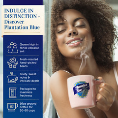 Plantation Blue® Jamaica Blue Mountain Coffee (16 oz – roasted and ground)