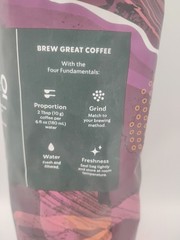 Starbucks Decaf Espresso Dark Roast Whole Bean Coffee 2-1lb / 16oz Bags