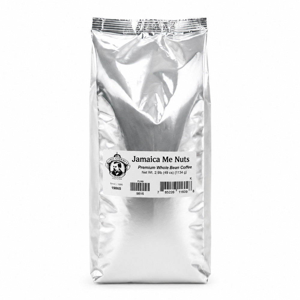 Pear’s Jamaica Me Nuts Whole Bean Coffee | 2.5 lb | Brenmar