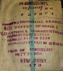 SUMATRA DARK ROASTED COFFEE BEANS 5 POUNDS