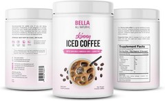 Bella All Natural Skinny Iced Coffee – Good Taste 500 Grams 17.637 Ounce