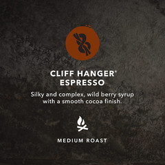Kicking Horse Coffee Cliff Hanger Espresso Medium Roast Whole Bean 2.2 lb
