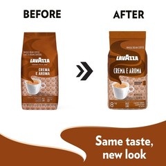 Lavazza Crema E Aroma Whole Bean Coffee Blend, 2.2-Pound Bag , Balanced mediu…