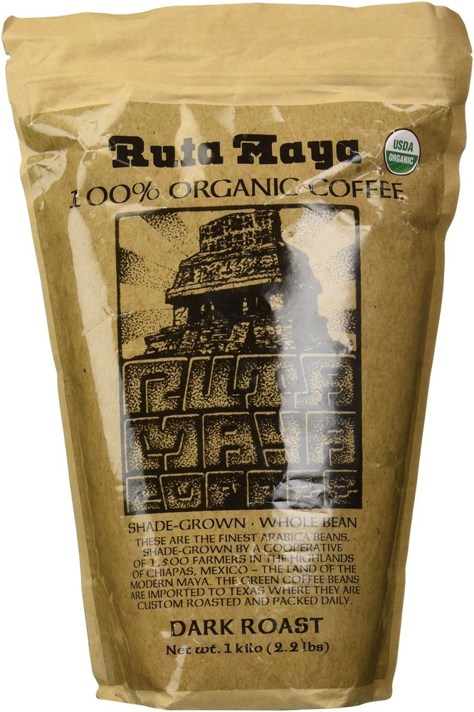 Ruta Maya Coffee, Coffee Dark Roast Organic, 35.2 Ounce (Pack of 1)