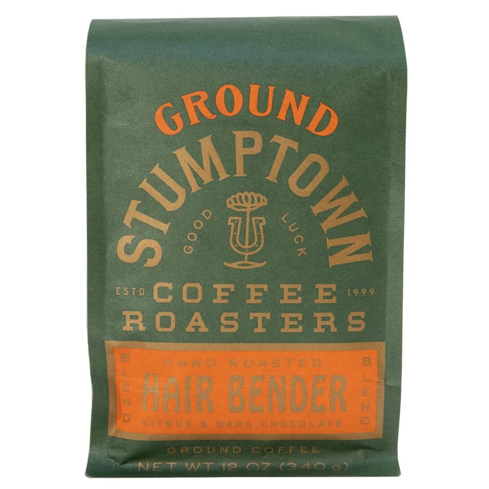 Stumptown Hair Bender Ground Coffee 12 Ounce Sweet Balanced Arabica Blend