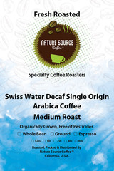 Swiss Water Decaf Coffee | Single Origin | Organic | California Fresh Roasted