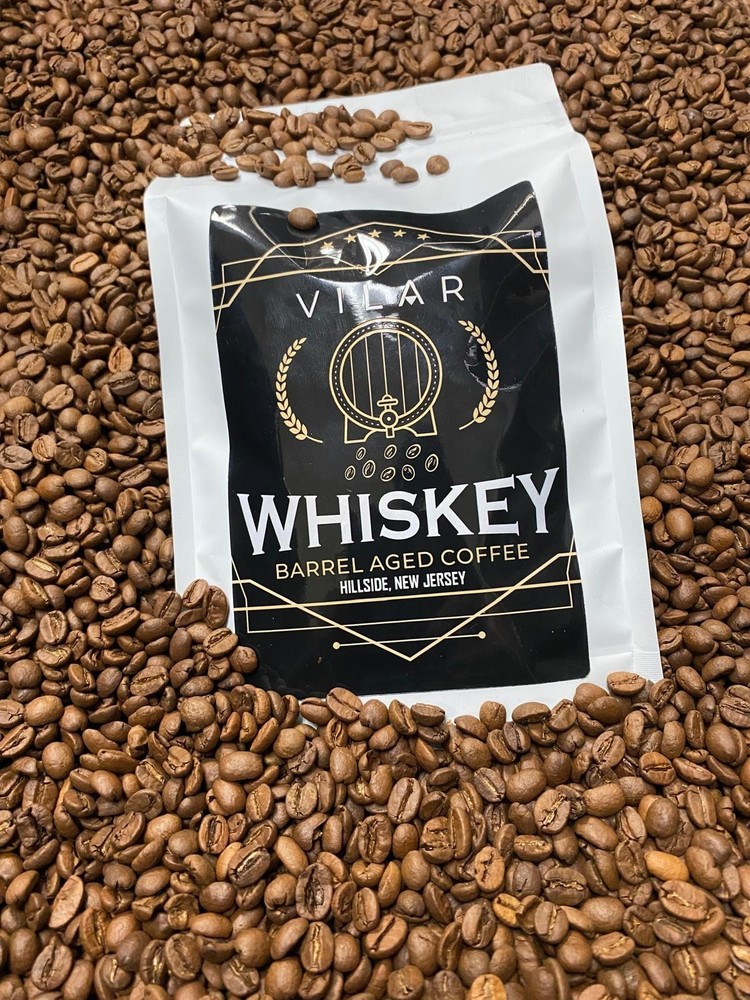 WHISKEY BARREL AGED WHOLE BEAN COFFEE LIMITED QUANTITIES !! LIGHT ROAST !