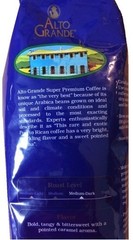 Alto Grande Coffee 32 Ounce Super Premium Whole Bean 100 Arabica Coffee