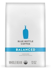Blue Bottle Whole Bean Organic Coffee Balanced Medium Roast 12 Ounce bag Pack of