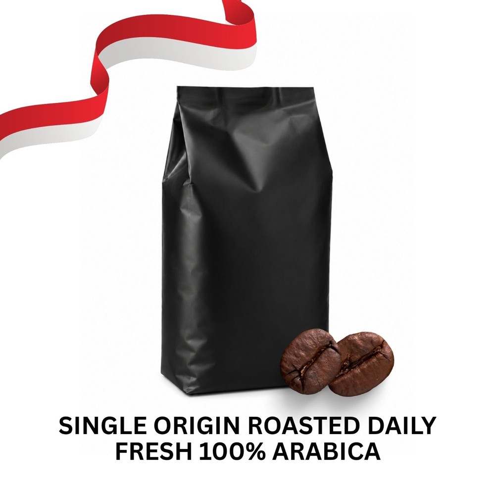 Indonesia Aceh Gayo Arabica Coffee Beans | Fresh Roasted Single Origin 500g