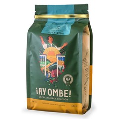 Ay Ombe Coffee SCA 86PTS Colombian Arabica whole bean and ground, medium roast
