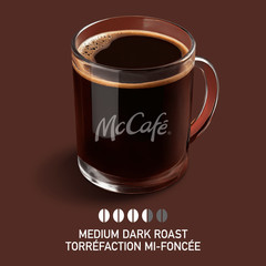 McCafe McCafé Premium Medium Dark Roast, Whole Bean Coffee, 900g