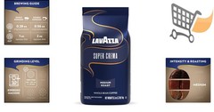 Coffee Beans Whole Arabica Robusta 2.2 lb Medium Roast Espresso Blend