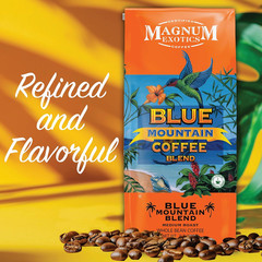 Coffee, Blue Mountain Blend – Medium-Light Roast, Whole Bean