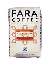 Fara Coffee, Signature Roast, Whole Bean Coffee, 2.2 Pounds