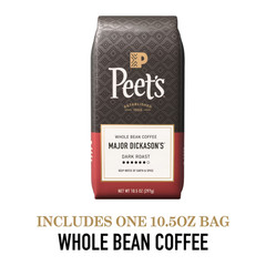 Peet’s Major Dickason’s Blend Dark Roast Whole Bean Coffee