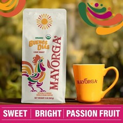 Mayorga Organic Coffee 2lb Buenos Dias – Light Roast 32 Ounce (Pack of 1)