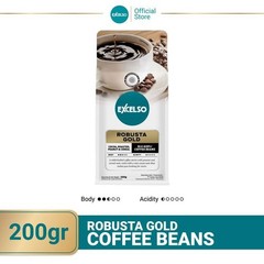 Excelso Robusta Gold | Whole Bean Coffee | 200g | Cocoa & Nutty