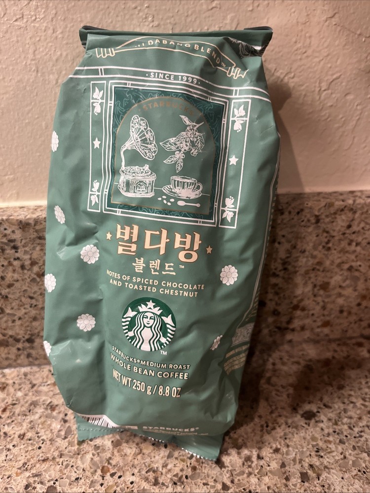 Starbucks Korea Whole Bean Coffee Byuldabang Blend Korea Limited 250g 8.8oz