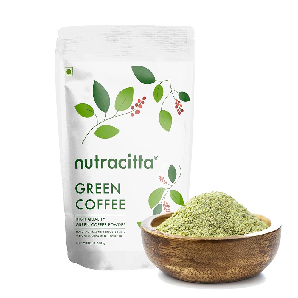 Nutracitta Green Coffee Bean Powder Your Natural Immunity Booster 250g Pack of 1
