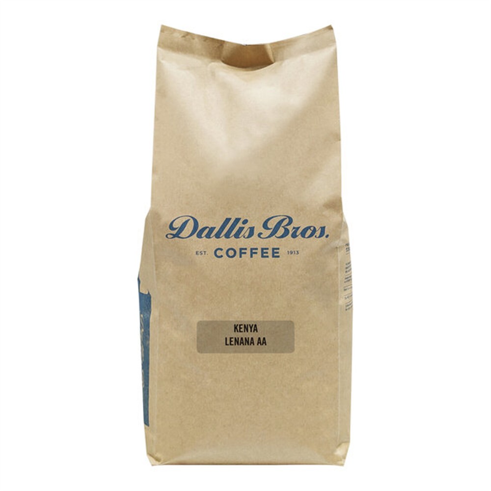 Dallis Bros Kenya Lenana AA Whole Bean Coffee 5 lb. – 2/Pieces WS-110DBWBKENYA