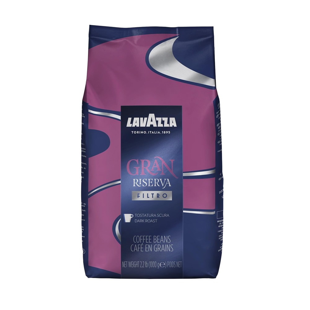 Lavazza Gran Riserva Filtro Whole Bean Coffee Dark 35.27 Ounce (Pack of 1)