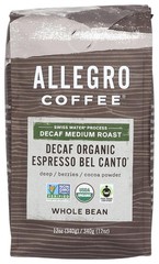 Decaf Organic French Roast Whole Bean Coffee 12 Ounce Pack of 1)