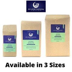 Kona Coffee Whole Bean – Medium Roast, 2 lbs Hawaiian Blend, 100% Arabica, Susta