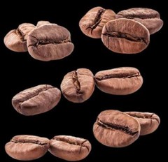 100g~500g Vietnam Coffee Beans Vietnam Baking Charcoal Roasted Slimming Coffee