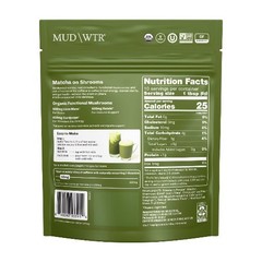 MUDWTR Organic Strawberry Matcha Mushroom Coffee Alternative – 2.1oz