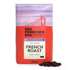 Coffee Decaf Dark Roast Whole Bean Coffee Decaf French Roast 2 lb bag Swiss