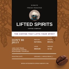 Fresh Roasted 100% Brazilian Cerrado Arabica Coffee 12 Oz Whole Bean or Ground