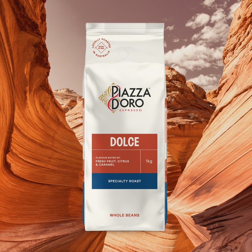 Piazza Doro – Dolce 1kg Coffee Beans (Signature Specialty Roast)