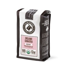 Charleston Coffee Roasters Organic Sumatra Bold Roast Coffee Whole Bean