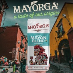 Organic Coffee 2lb Mayan Blend Medium Roast Whole Bean Coffee Specialty Grad…
