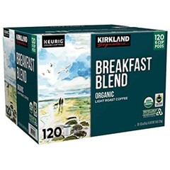 Kirkland Signature Organic Breakfast Blend Light-Roast Coffee